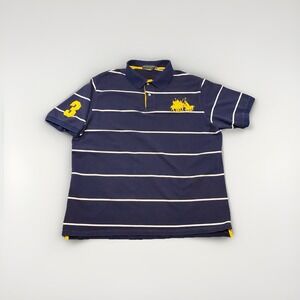 Polo Assn USPA Big Pony Logo Short Sleeve Polo Shirt Stripes Mens Rugby 2XL